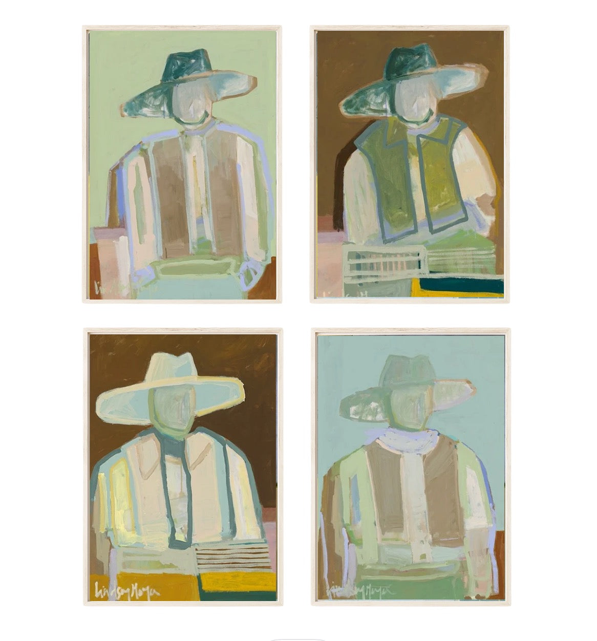 AMIGOS (SET OF 4 16x20 PRINTS)