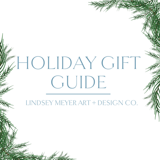 Gifting season is here! Don’t let the year go by without showing your loved ones how much you appreciate them! Lindsey has curated the ultimate gift guides for the home, the beauty lover, and the fashion lover - full of pieces for anyone from your sister,