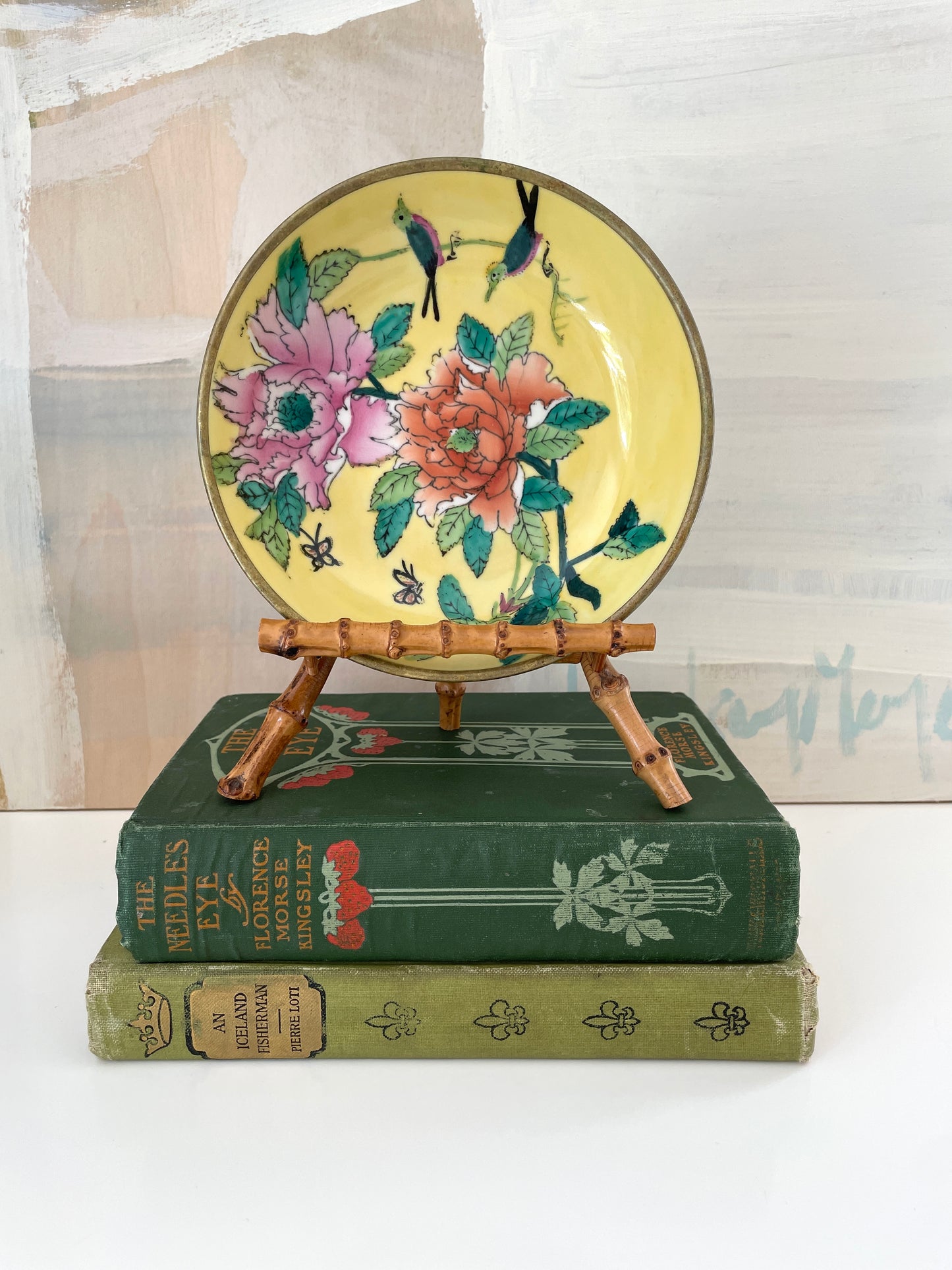 Antique Chinoiserie Plate