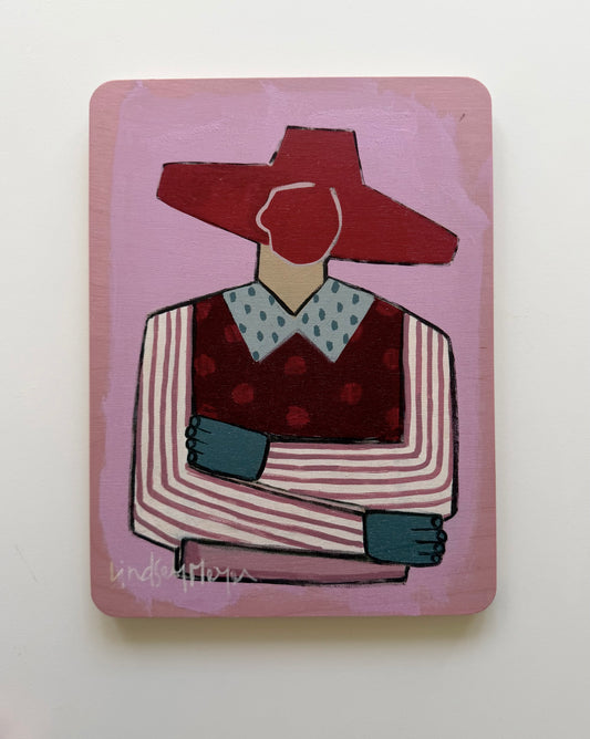 Pinky Birch Panel Print